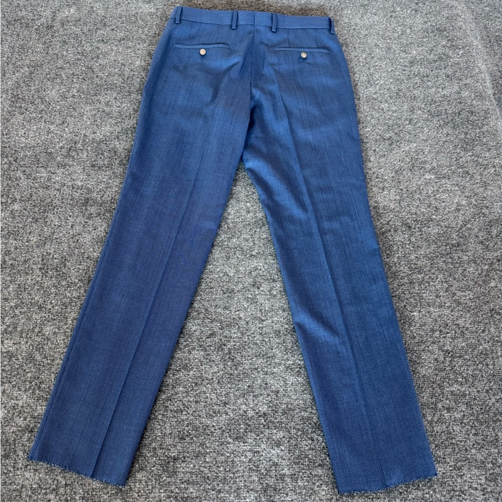 Boss Men's Blue Dress Pants - Picture 2 of 16